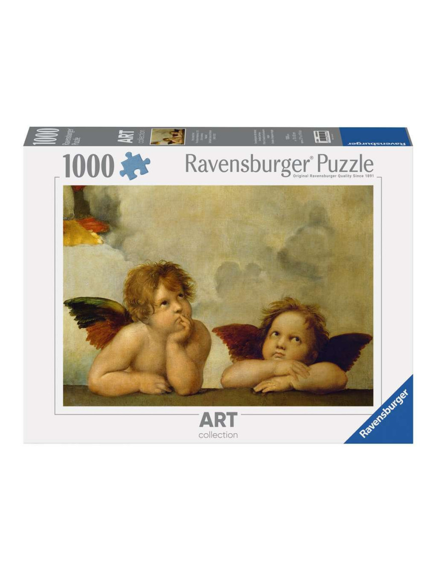 Puzzle 1000 p Putti detail de la Madone Sixtine de Ra FR Ravensburger