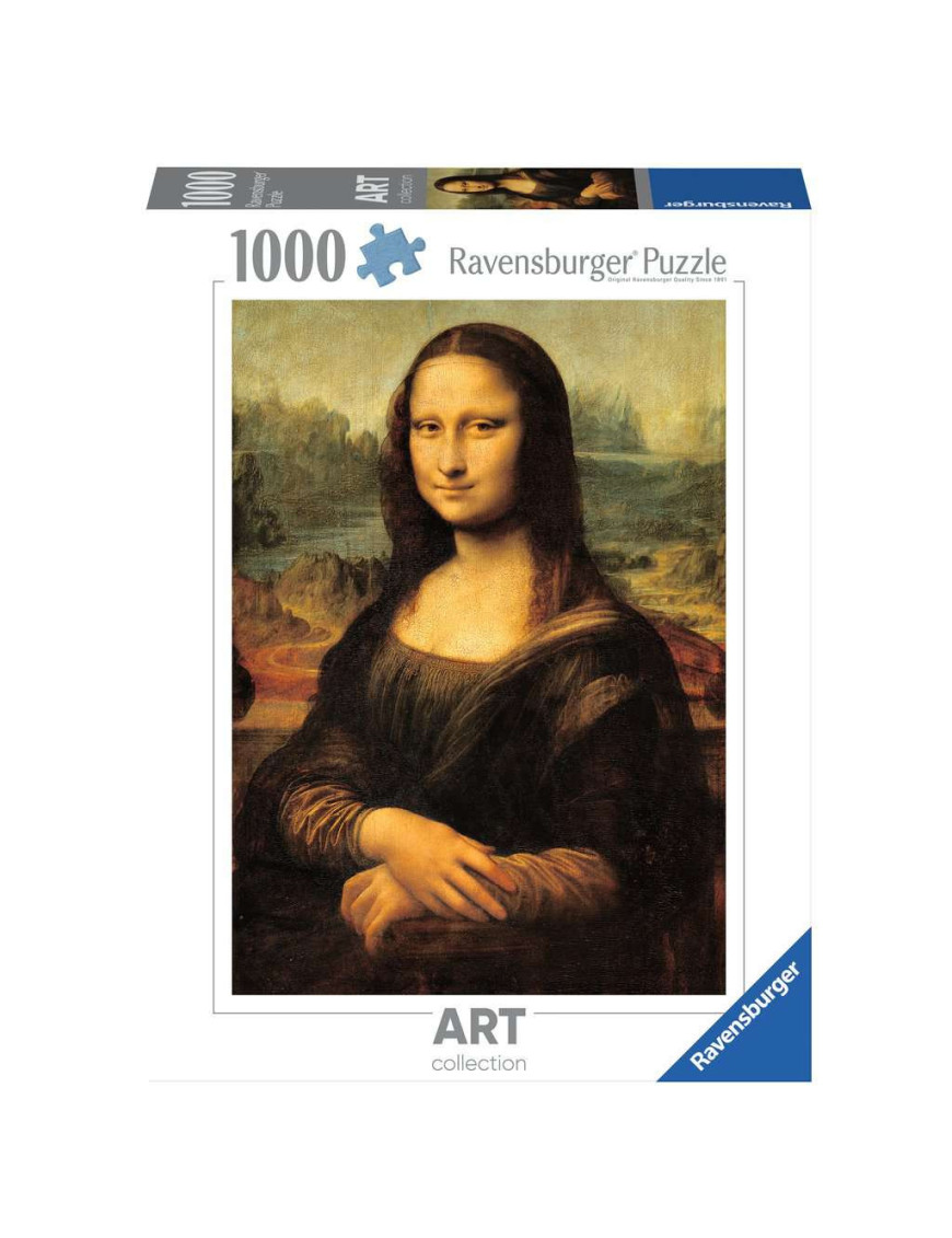 Puzzle 1000 p La Joconde Leonard de Vinci FR Ravensburger