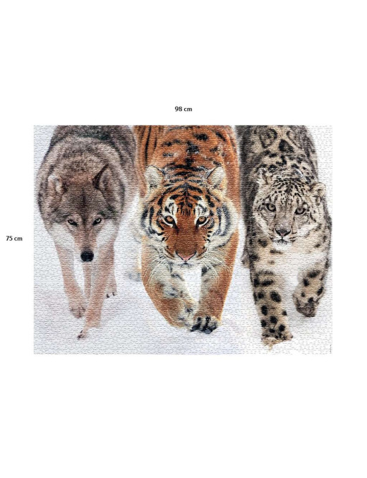 Puzzle 2000 p En terre sauvage FR Nathan