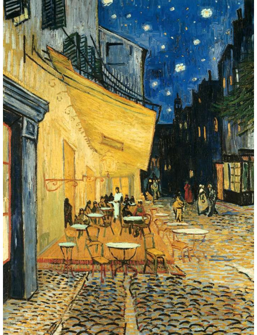 Puzzle 1000 p Terrasse de cafe le soir Vincent Van Gogh FR Ravensburger