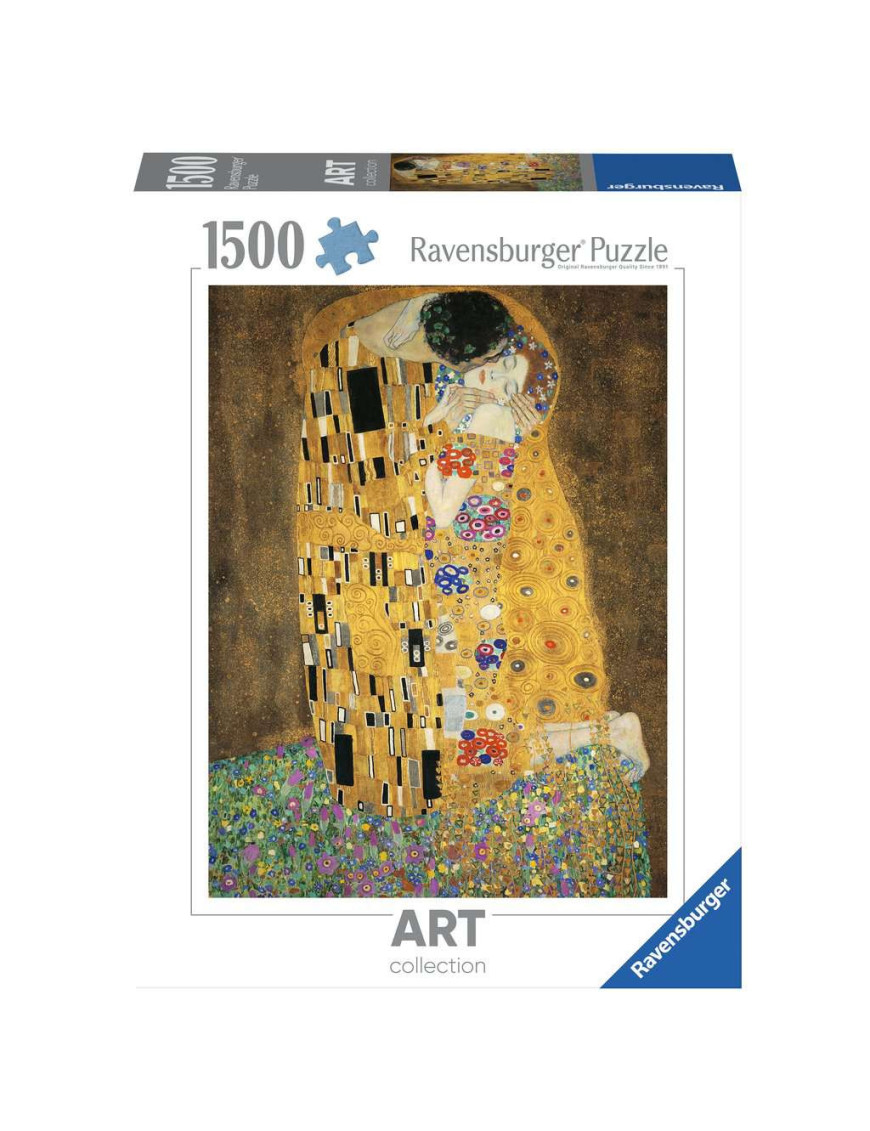 Puzzle 1500 p Le baiser Gustav Klimt FR Ravensburger
