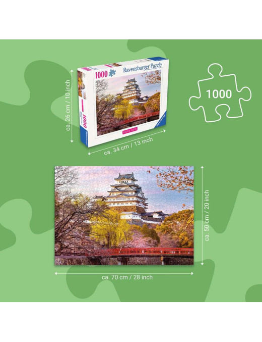 Puzzle 1000 p Chateau de Himeji FR Ravensburger