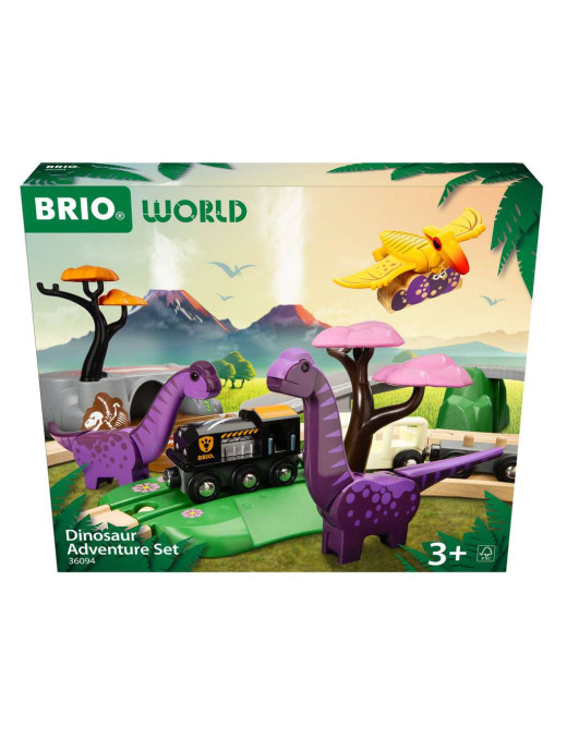 Circuit aventure dinosaure FR Brio 36094