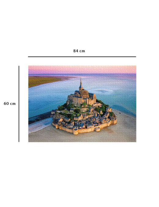 Puzzle 1500 p Le Mont-Saint-Michel FR Nathan