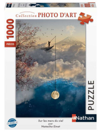 Puzzle 1000 p Sur les mers du ciel Natacha Einat FR Nathan