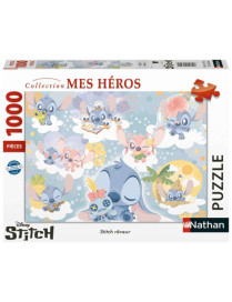 Puzzle 1000 p Stitch reveur FR Nathan