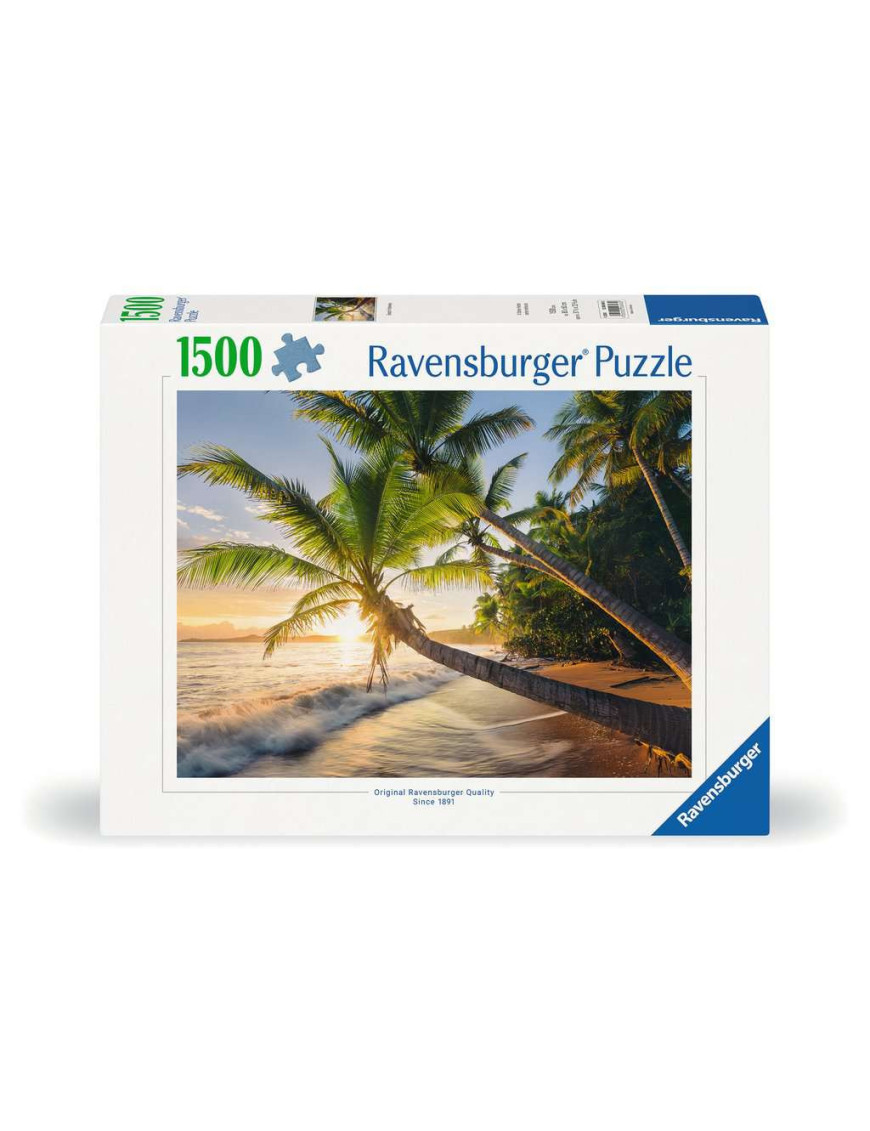 Puzzle 1500 p Plage secrète FR Ravensburger