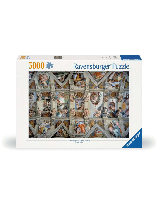 Puzzle 5000 p Chapelle Sixtine FR Ravensburger