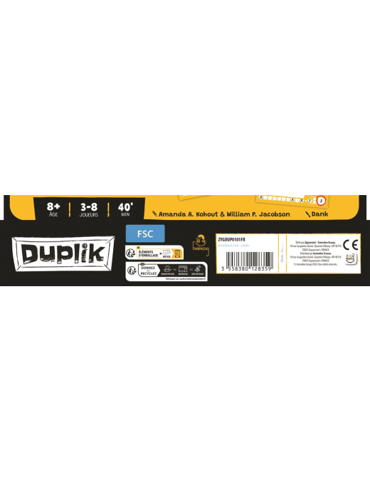 Duplik Nouvelle edition 2025 Asmodee FR