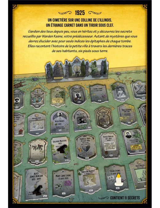 Les Secrets de Warden Keene FR Bombyx