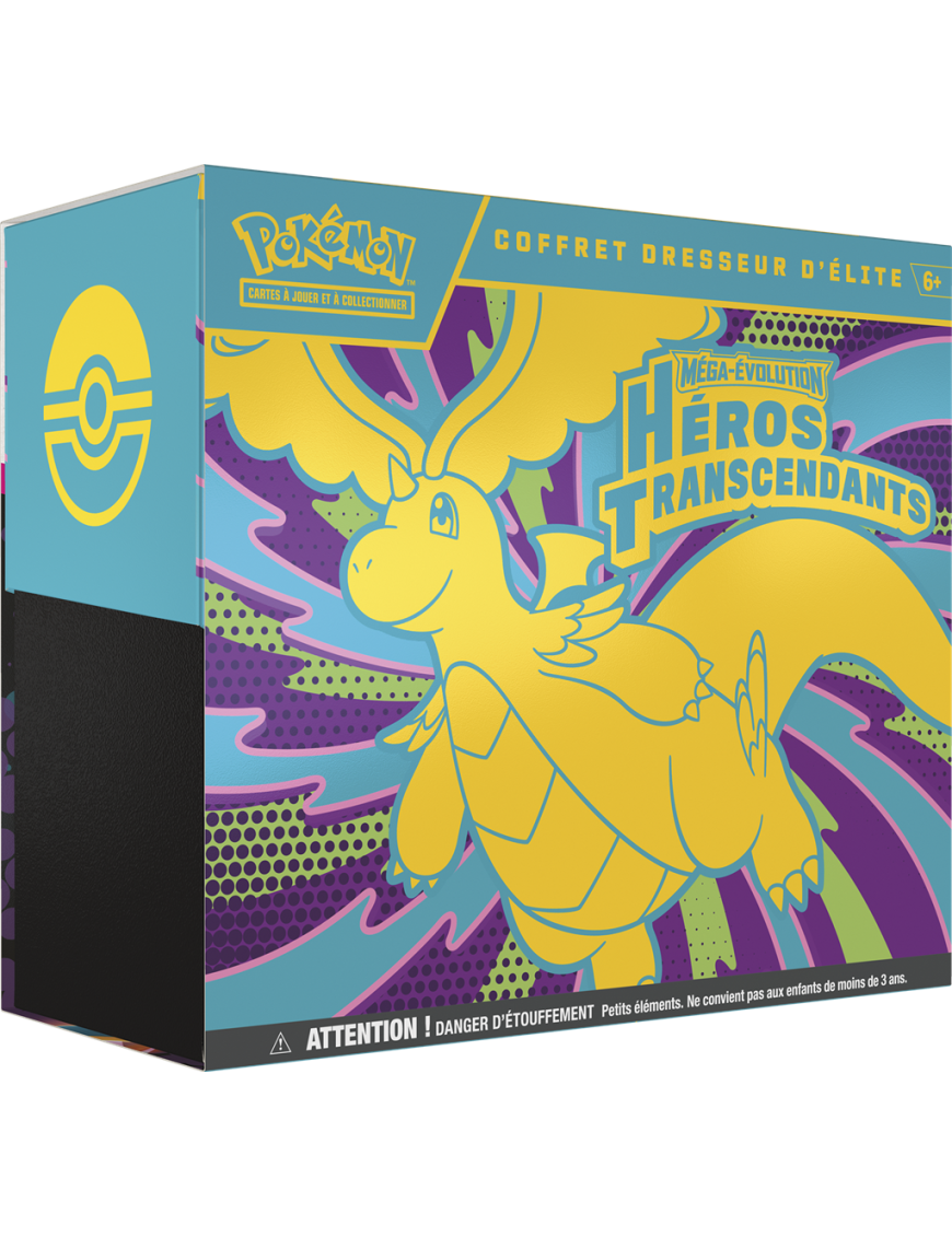 Pokemon Mega Evolution Heros Transcendants Coffret Dresseur d'Elite ME02.5 FR ETB