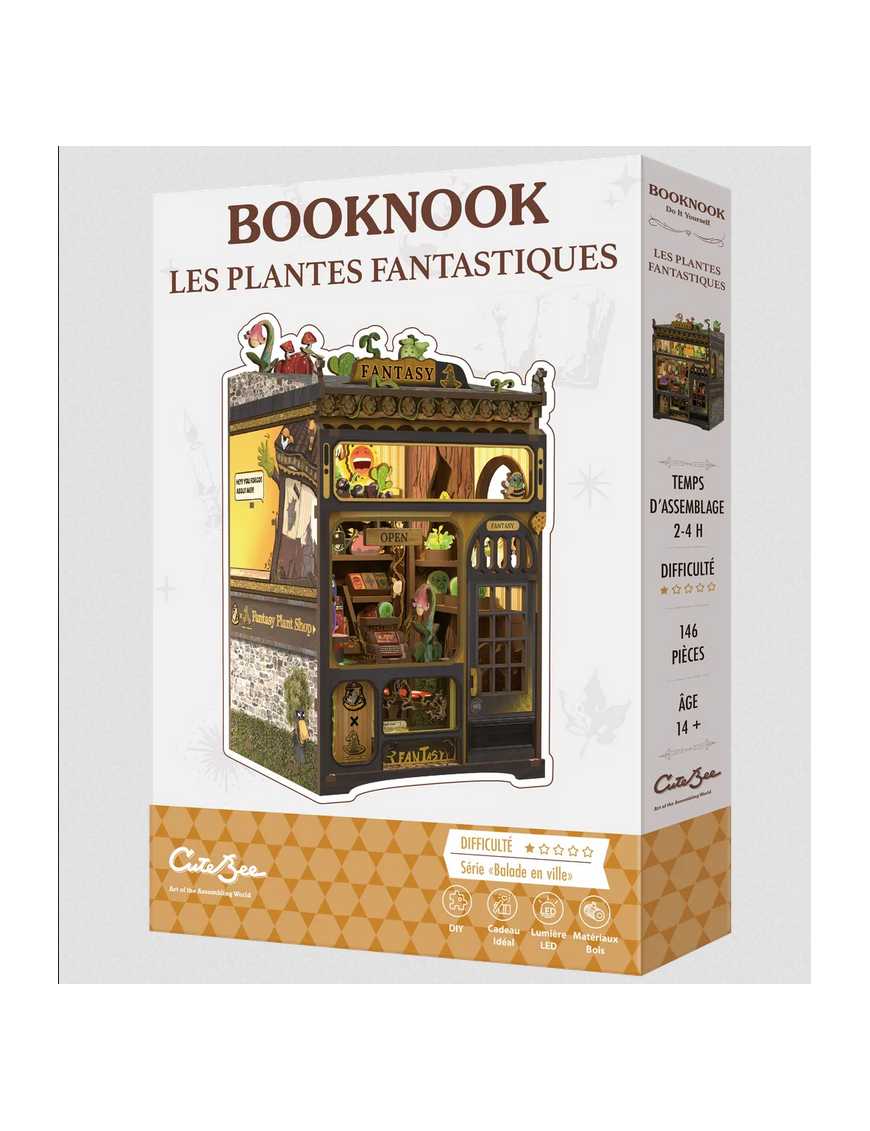 Maquette Booknook Les Plantes Fantastiques FR CuteBee
