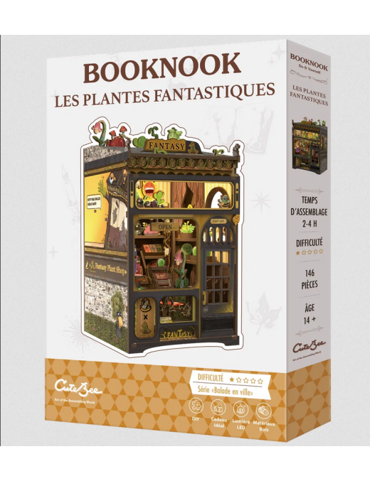 Maquette Booknook Les Plantes Fantastiques FR CuteBee