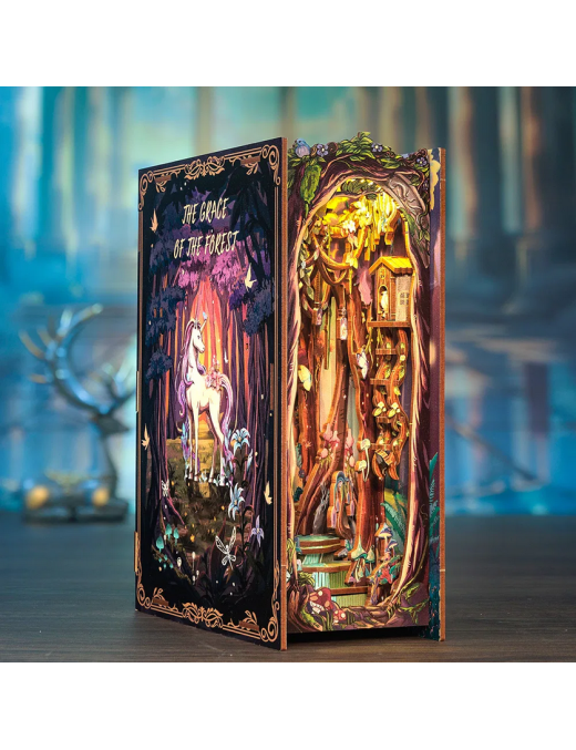 Maquette Booknook La Forêt Enchantée FR CuteBee