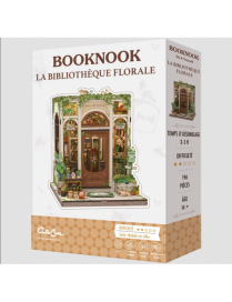 Maquette Booknook La Bibliothèque Florale FR CuteBee