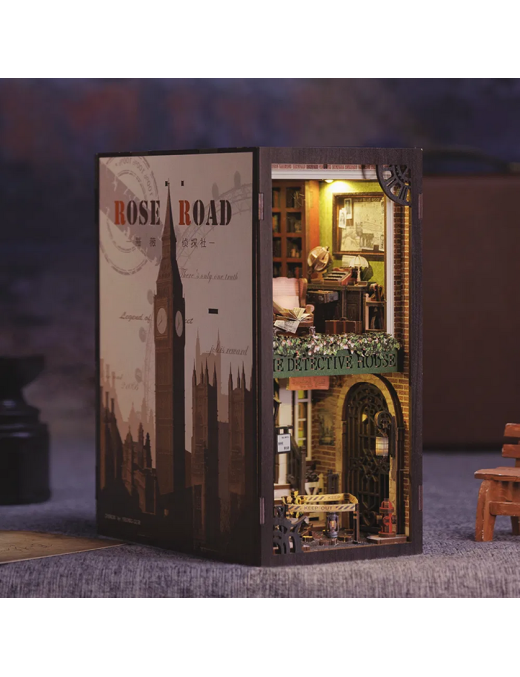 Maquette Booknook Rose Detective privé FR CuteBee