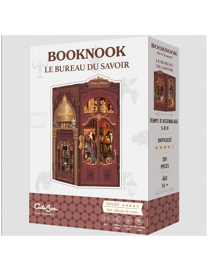 Maquette Booknook Le Bureau du Savoir FR CuteBee