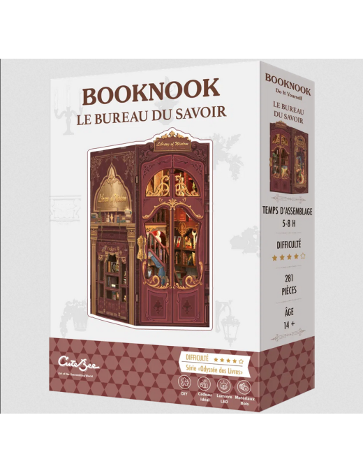 Maquette Booknook Le Bureau du Savoir FR CuteBee