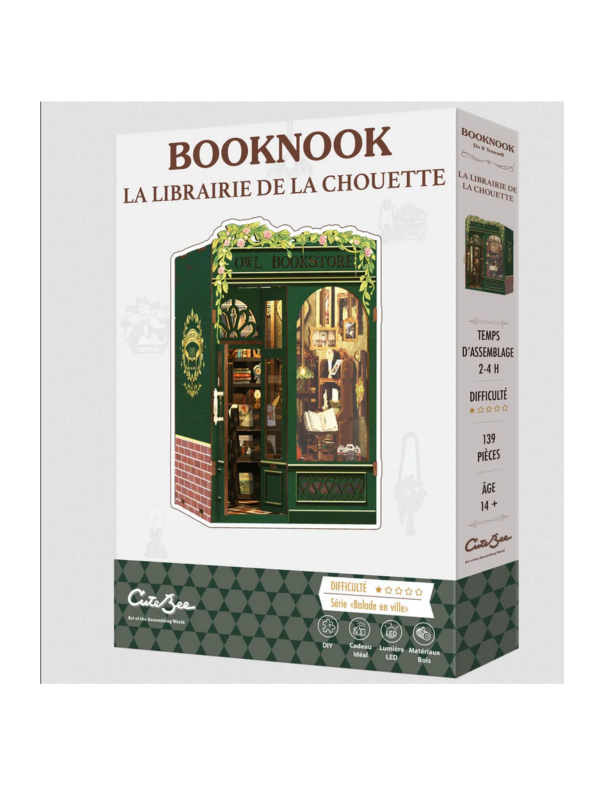 Maquette Booknook La librairie de la Chouette FR CuteBee