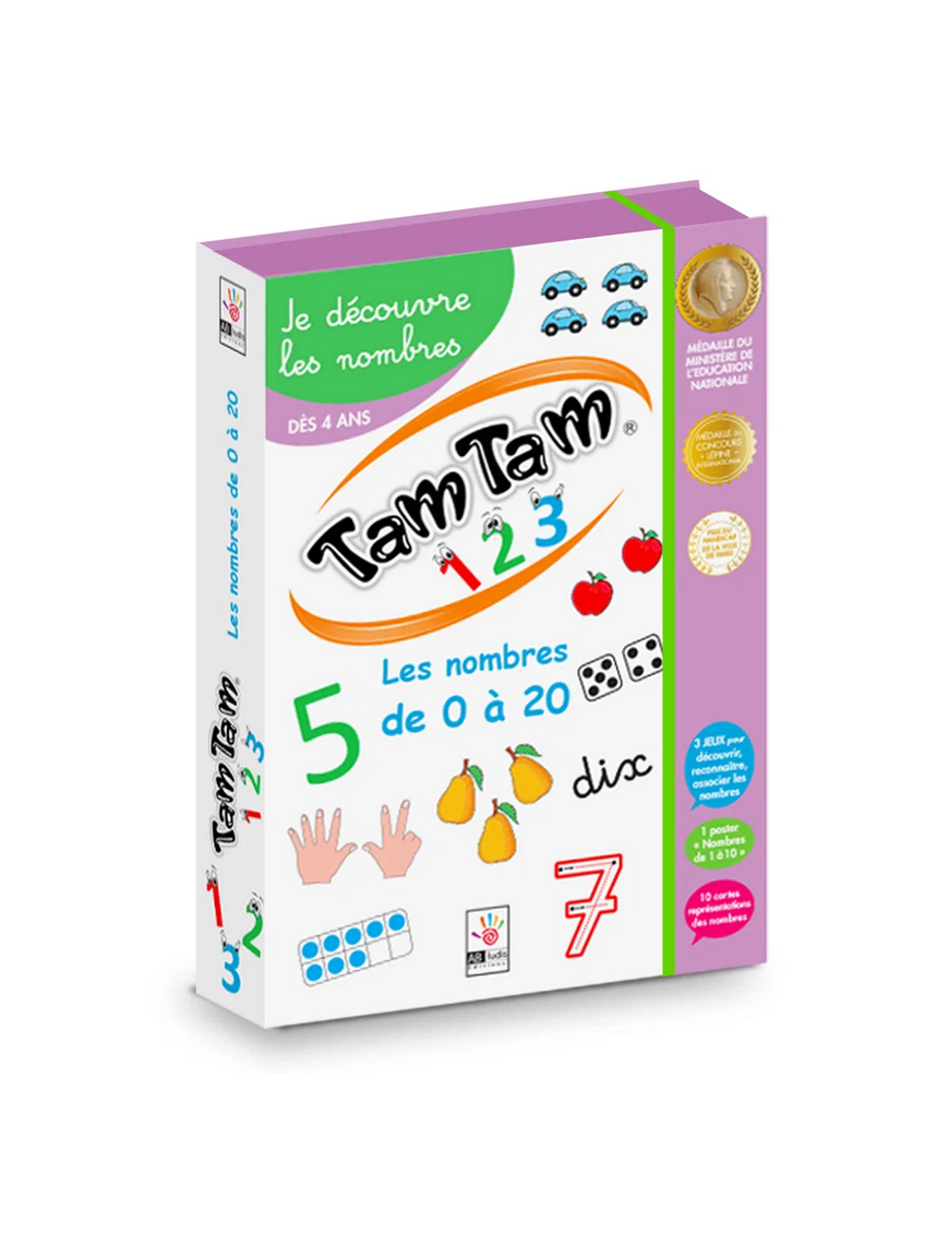Tam Tam Coffret 1 2 3 FR AB Ludis Editions