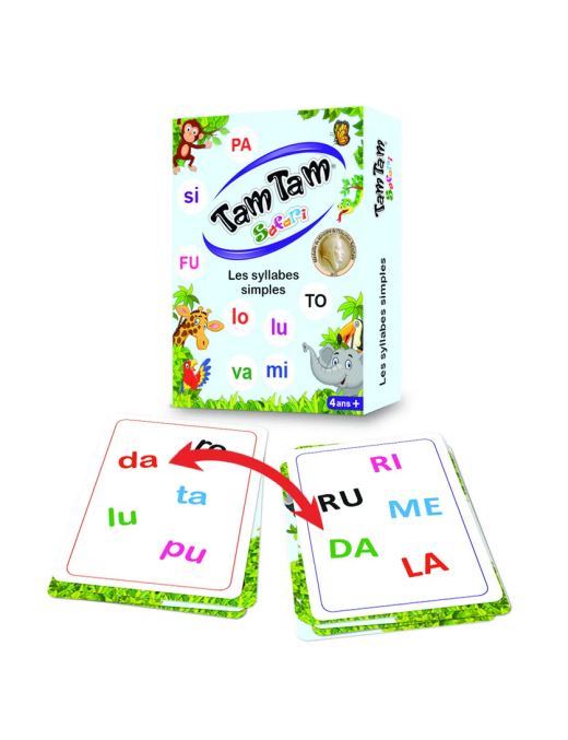 Tam Tam Safari Les syllabes simples FR AB Ludis Editions