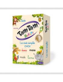 Tam Tam Safari Les mots simples FR AB Ludis Editions