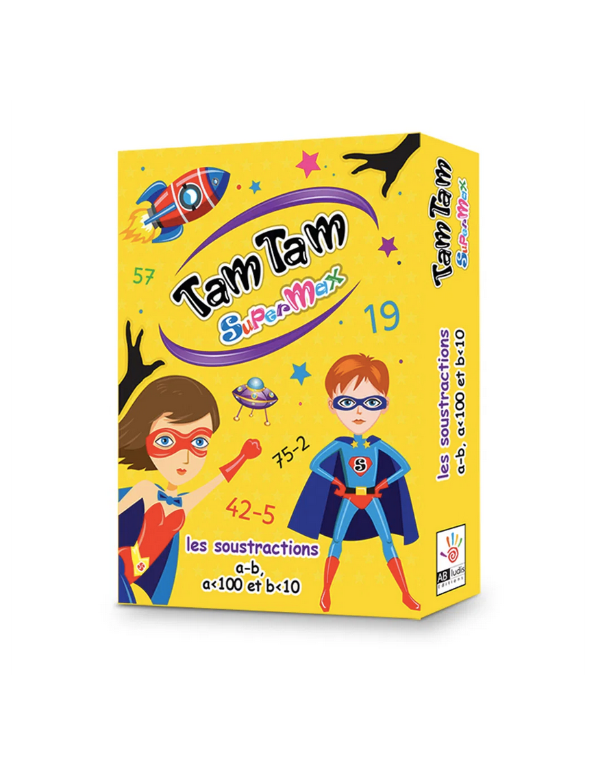 Tam Tam Supermax Les Soustractions FR AB Ludis Editions