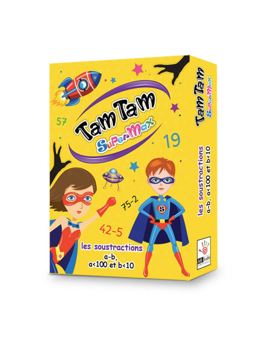 Tam Tam Supermax Les Soustractions FR AB Ludis Editions