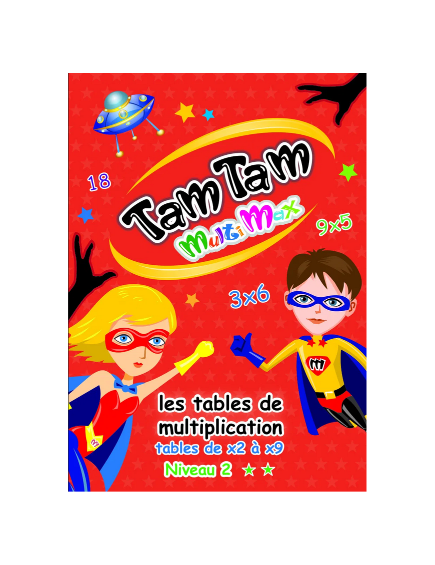 Tam Tam Multimax Multiplication Niveau 2 FR AB Ludis Editions