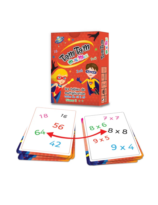 Tam Tam Multimax Multiplication Niveau 2 FR AB Ludis Editions
