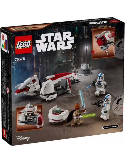 LEGO Star Wars L'évasion du Speeder Barc 75378