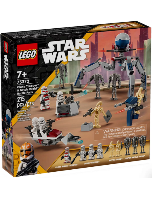 LEGO Star Wars Pack de combat Clone Troopers et Droides 75372