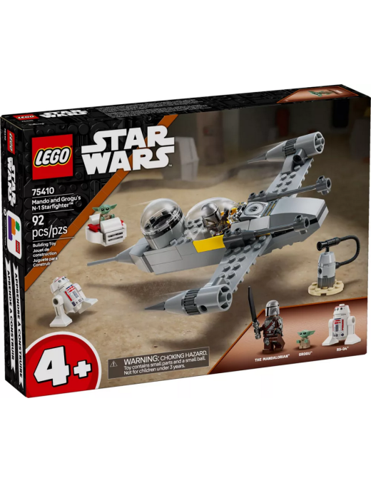 LEGO Star Wars Le Chasseur N-1 de Mando et Grogu 75410