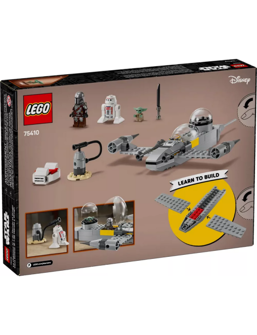 LEGO Star Wars Le Chasseur N-1 de Mando et Grogu 75410