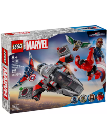 LEGO Marvel Captain America vs Hulk rouge 76292