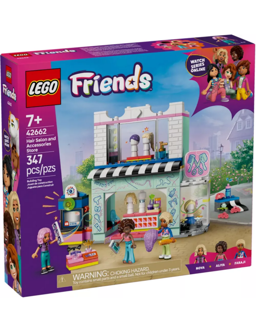 LEGO Friends Le salon de coiffure et la boutique daccessoires 42662