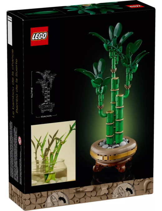LEGO Botanicals Le bambou de la chance 10344