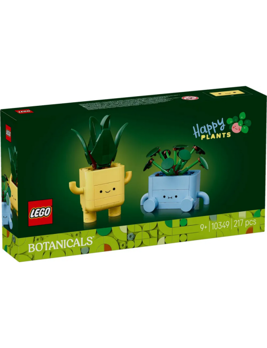 LEGO Botanicals Petites plantes souriantes 10349