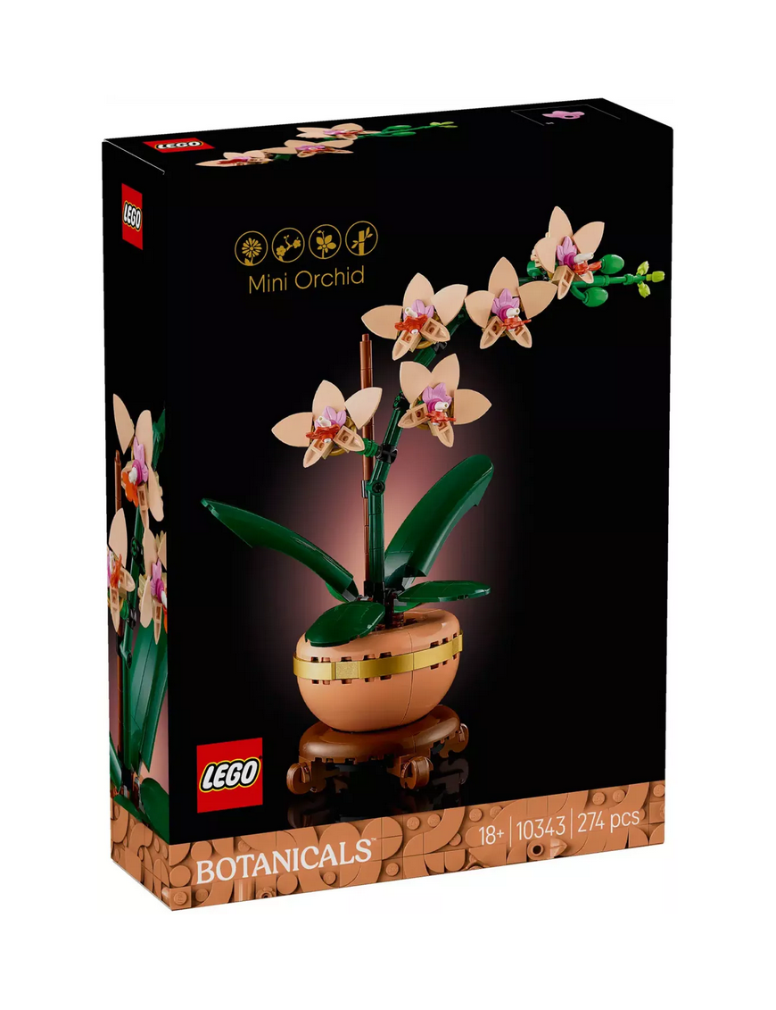 LEGO Botanicals Lorchidée miniature 10343