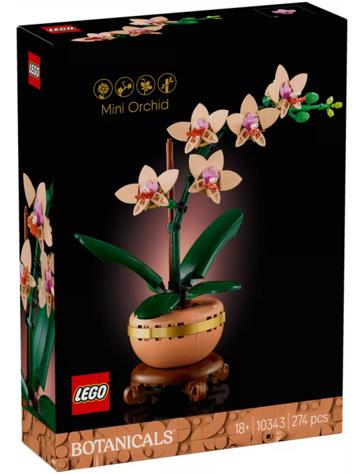 LEGO Botanicals Lorchidée miniature 10343