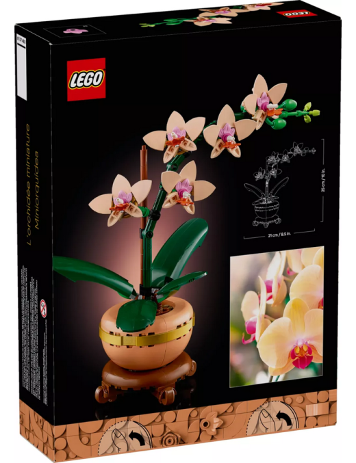 LEGO Botanicals Lorchidée miniature 10343