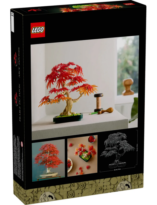 LEGO Botanicals Bonsaï dérable rouge du Japon 10348