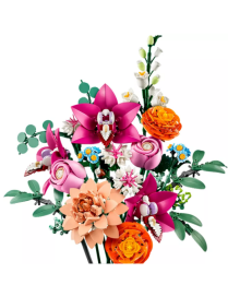 LEGO Botanicals Le joli bouquet de fleurs roses 10342