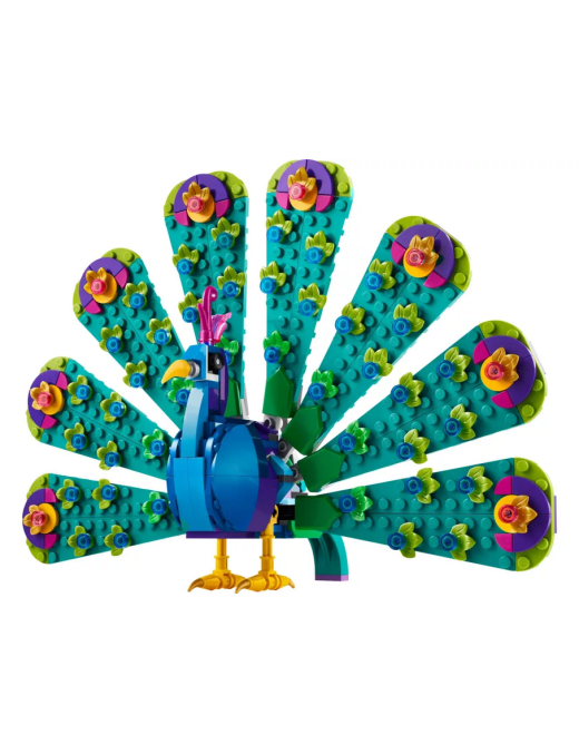 LEGO Creator 3en1 Le Paon Exotique 31157