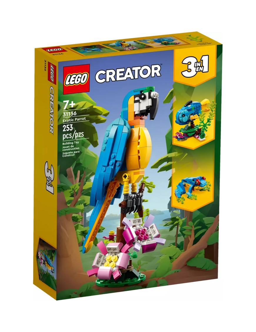 LEGO Creator Le perroquet exotique 31136