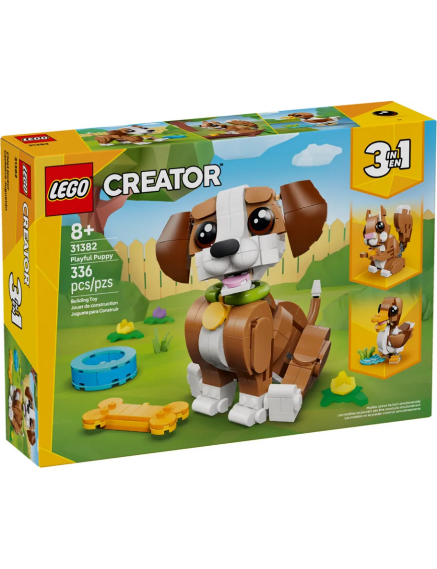 LEGO Creator Les Adorables Animaux : le Chiot Joueur 31382