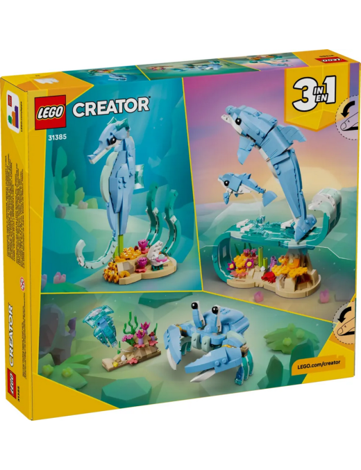 LEGO Creator Animaux Marins les Beaux Dauphins 31385