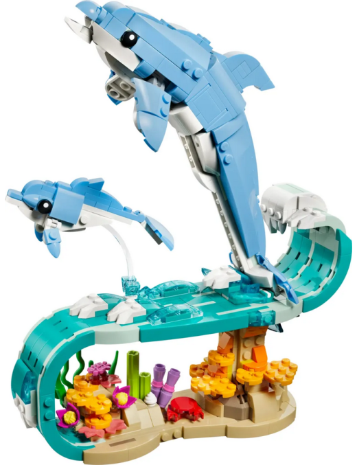 LEGO Creator Animaux Marins les Beaux Dauphins 31385