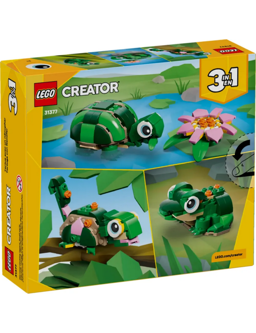 LEGO Creator La Tortue et la Fleur de Nénuphar 31377