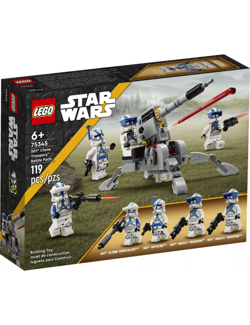 LEGO Star Wars Pack de combat des Clone-Troopers de la 501ème 75345
